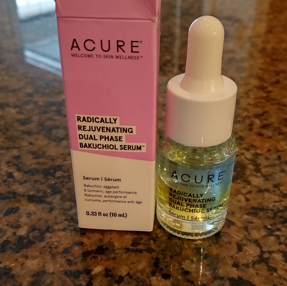 🍭5/$25 ACURE RADICALLY REJUVENATING DUAL PHASE BAKUCHIOL SERUM